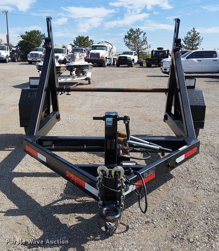 image for item NU9778 2022 Lucon Custom Heavy Haul RTH-85 reel trailer