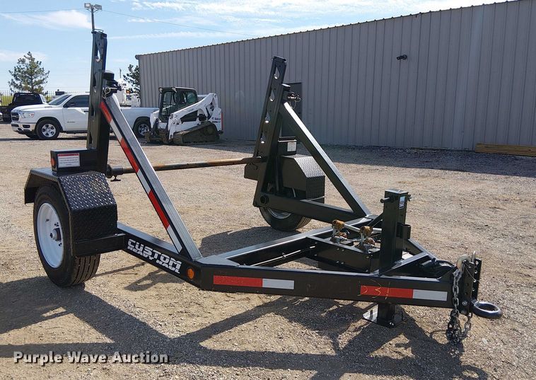 image for item NU9778 2022 Lucon Custom Heavy Haul RTH-85 reel trailer
