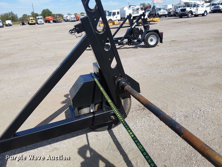 image for item NU9778 2022 Lucon Custom Heavy Haul RTH-85 reel trailer