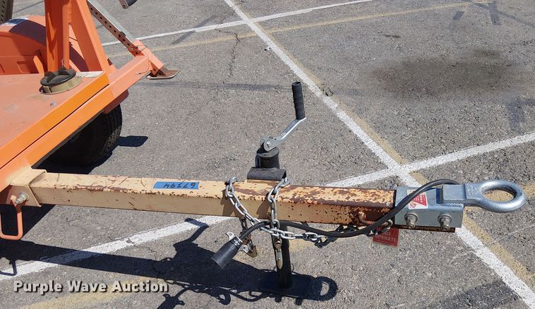 image for item YA0972 2018 Wanco arrow board trailer