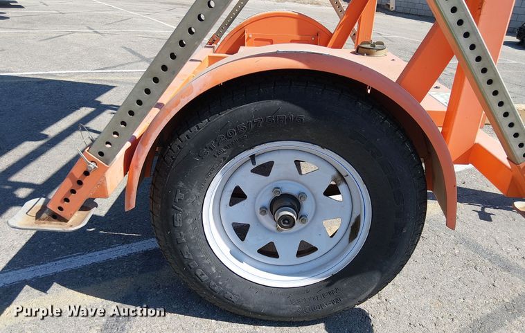 image for item YA0972 2018 Wanco arrow board trailer