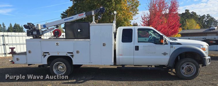 image for item YA1001 2015 Ford F550 SuperCab utility / service truck