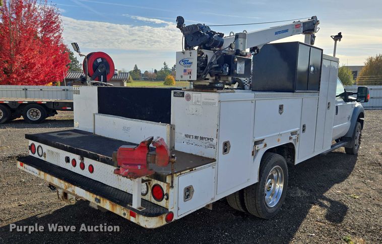 image for item YA1001 2015 Ford F550 SuperCab utility / service truck