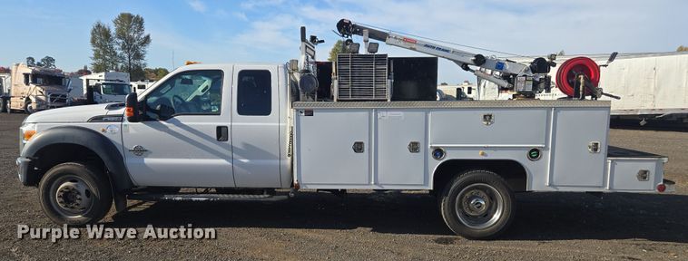image for item YA1001 2015 Ford F550 SuperCab utility / service truck