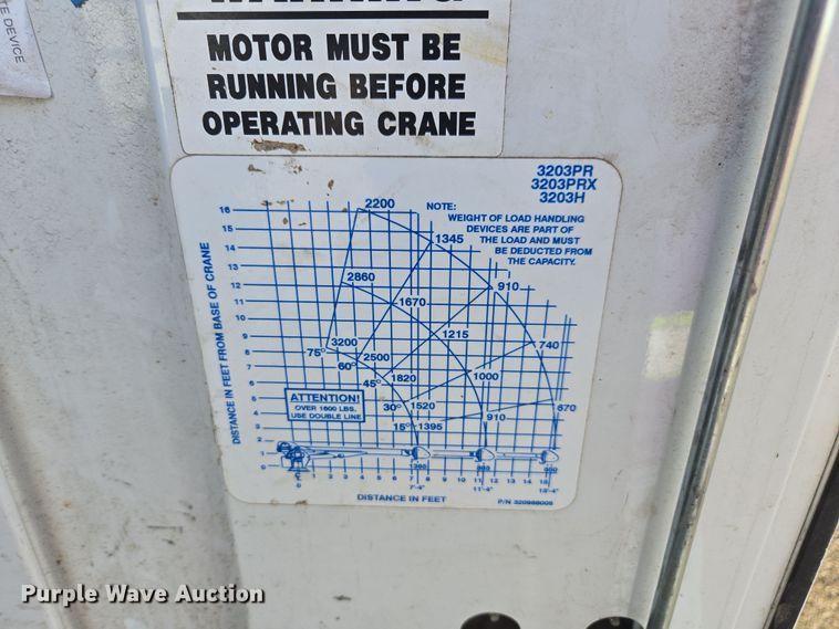 image for item YA1001 2015 Ford F550 SuperCab utility / service truck