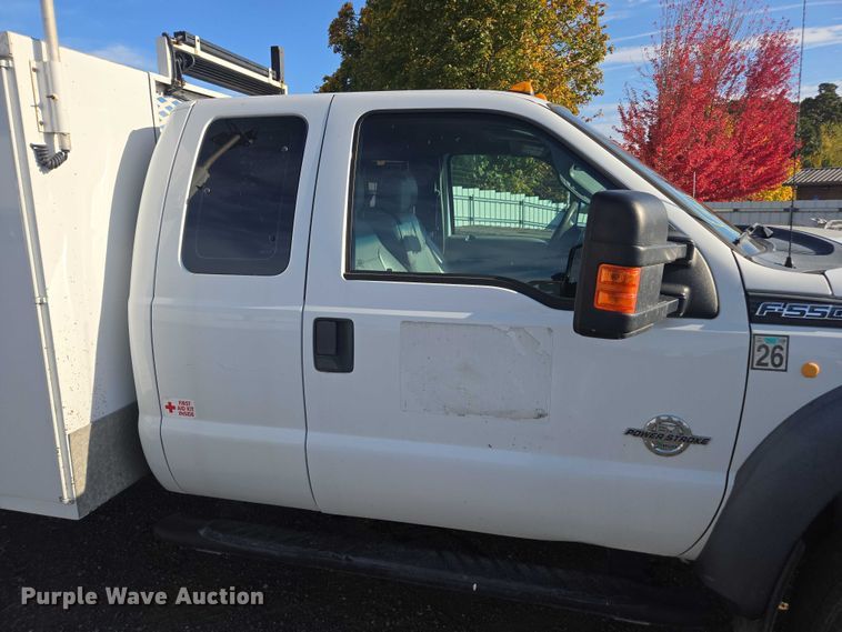 image for item YA1001 2015 Ford F550 SuperCab utility / service truck
