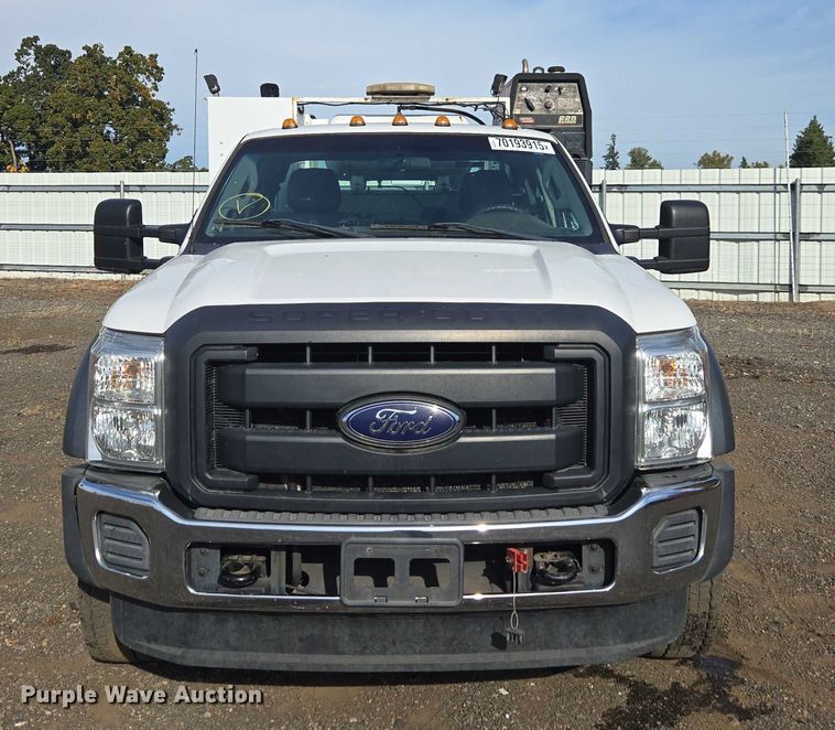 image for item YA1007 2015 Ford F550 SuperCab utility / service truck