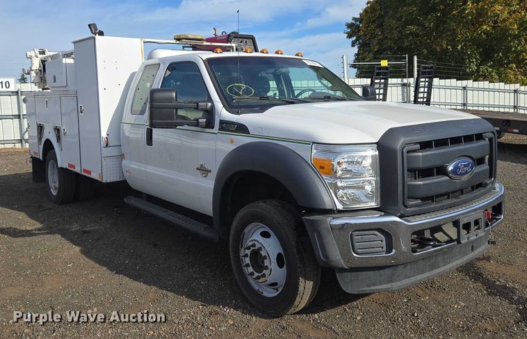image for item YA1007 2015 Ford F550 SuperCab utility / service truck
