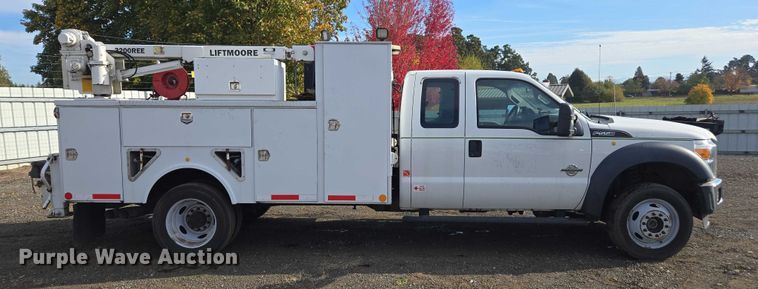 image for item YA1007 2015 Ford F550 SuperCab utility / service truck