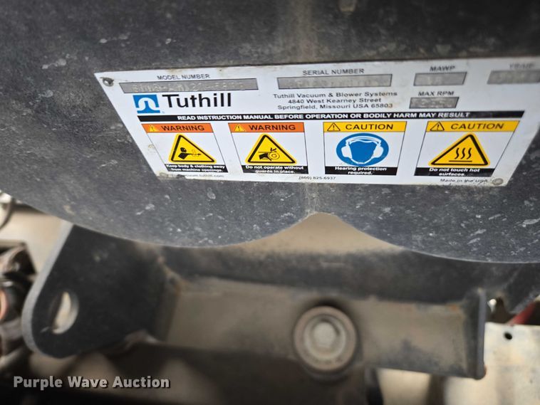 image for item YA1010 2019 Ditch Witch HX50 vacuum excavator