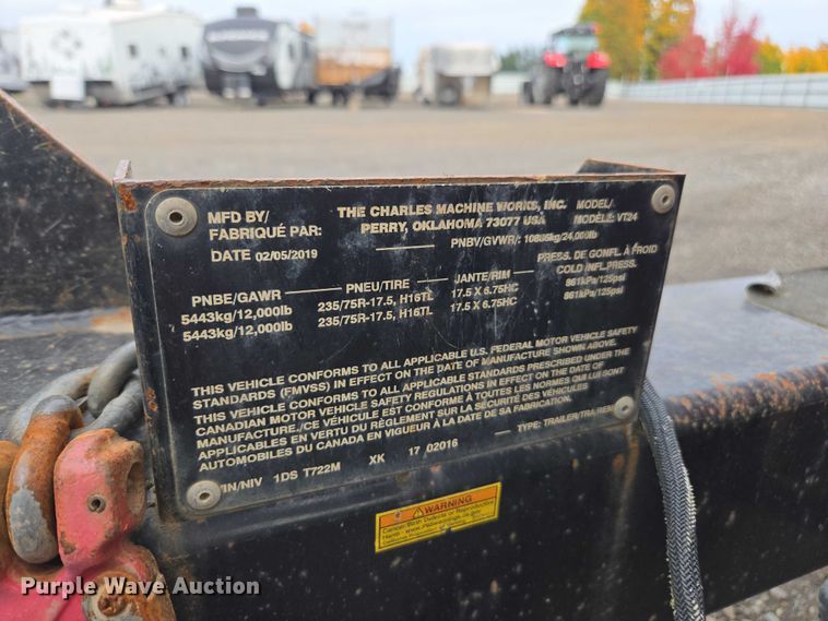 image for item YA1010 2019 Ditch Witch HX50 vacuum excavator