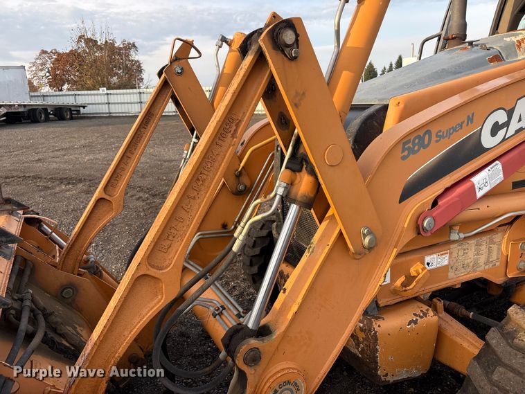 image for item YA1011 2012 Case 580 Super N backhoe