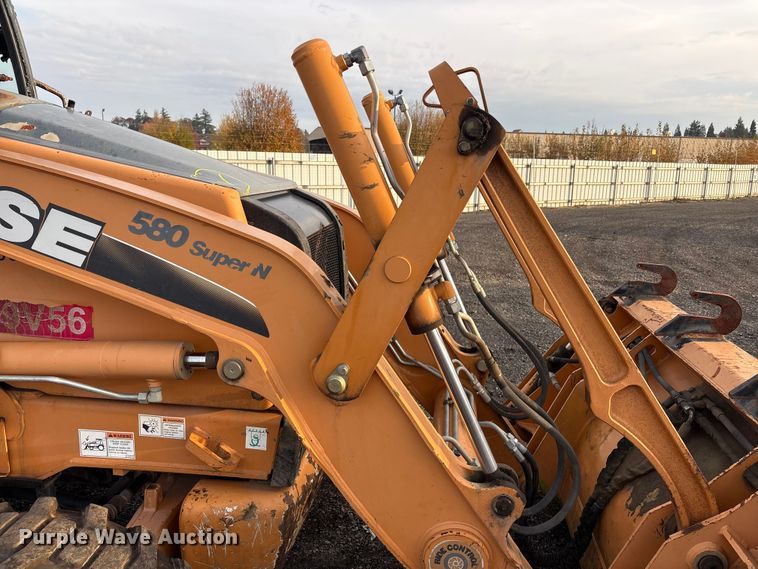 image for item YA1011 2012 Case 580 Super N backhoe