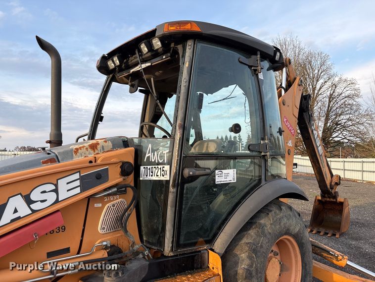 image for item YA1011 2012 Case 580 Super N backhoe