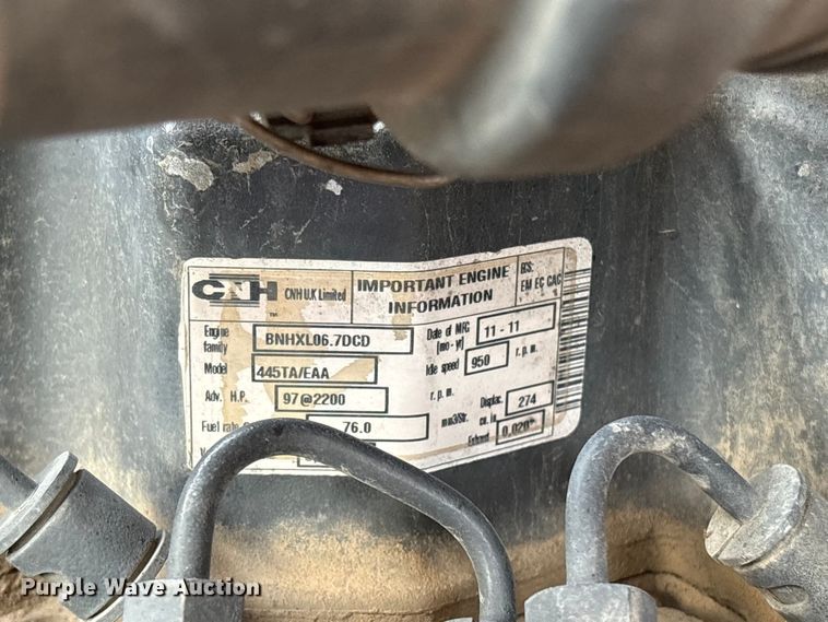 image for item YA1011 2012 Case 580 Super N backhoe