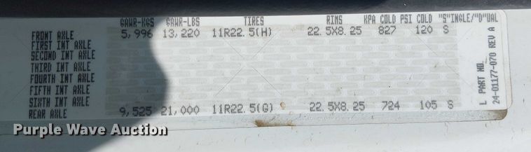 image for item YA1225 2014 Freightliner Business Class M2 digger derrick truck