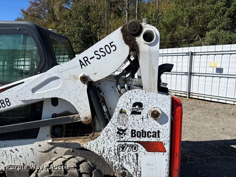 image for item YA1283 2020 Bobcat S770 skid steer loader
