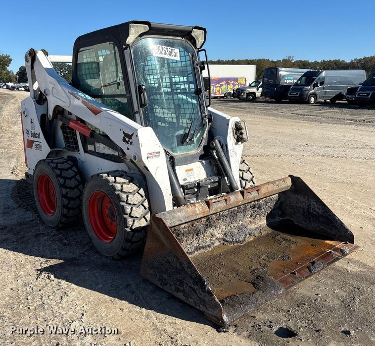 MINI CARGADOR SOBRE RUEDAS 2017 BOBCAT S570