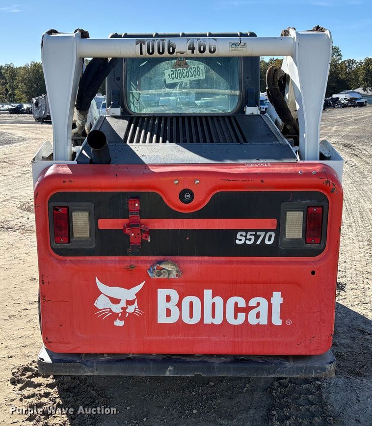 image for item YA1285 2017 Bobcat S570 skid steer loader