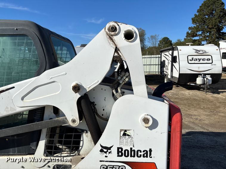 image for item YA1285 2017 Bobcat S570 skid steer loader