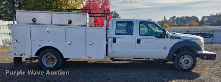 image for item YA1294 2015 Ford F450 Super Duty Crew Cab utility / service truck