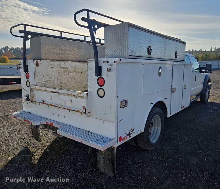 image for item YA1294 2015 Ford F450 Super Duty Crew Cab utility / service truck