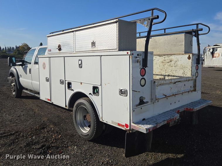 image for item YA1294 2015 Ford F450 Super Duty Crew Cab utility / service truck