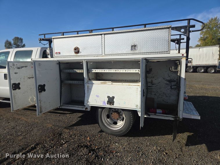 image for item YA1294 2015 Ford F450 Super Duty Crew Cab utility / service truck