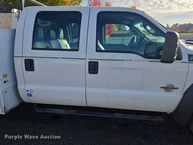 image for item YA1294 2015 Ford F450 Super Duty Crew Cab utility / service truck