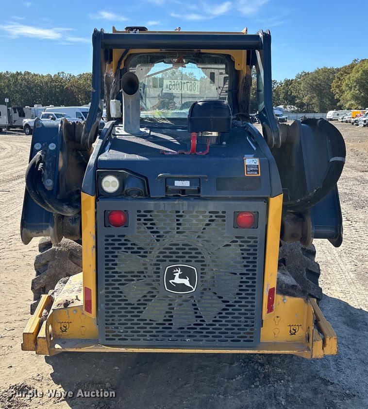 image for item YA1306 2021 John Deere 320G skid steer loader