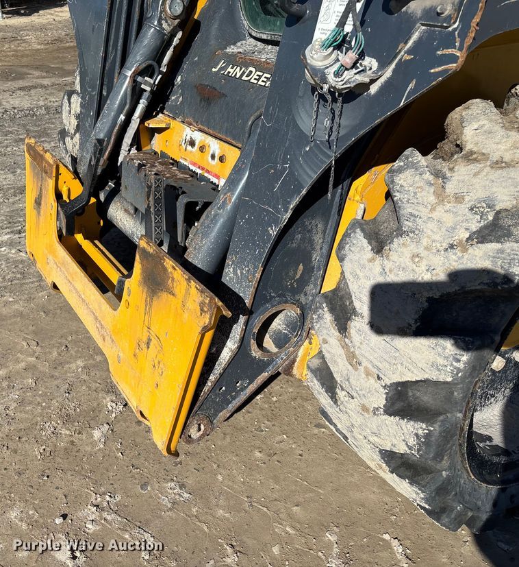 image for item YA1306 2021 John Deere 320G skid steer loader