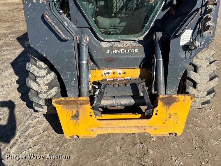 image for item YA1306 2021 John Deere 320G skid steer loader