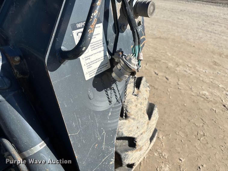 image for item YA1306 2021 John Deere 320G skid steer loader