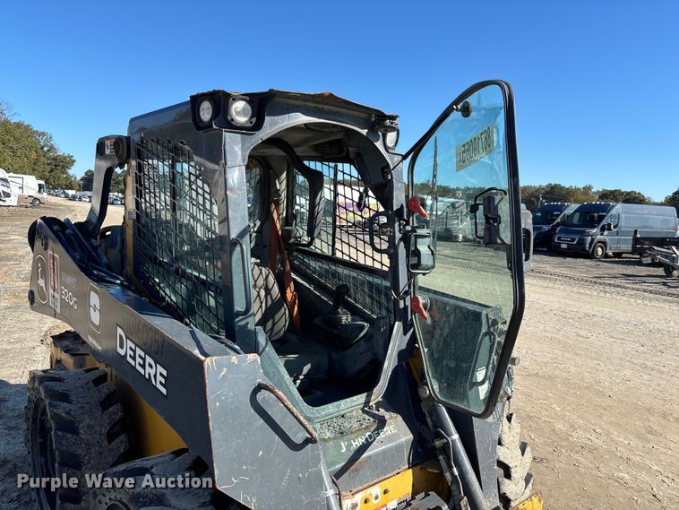 image for item YA1306 2021 John Deere 320G skid steer loader