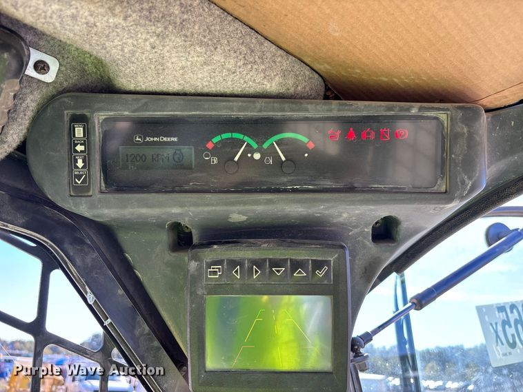 image for item YA1306 2021 John Deere 320G skid steer loader