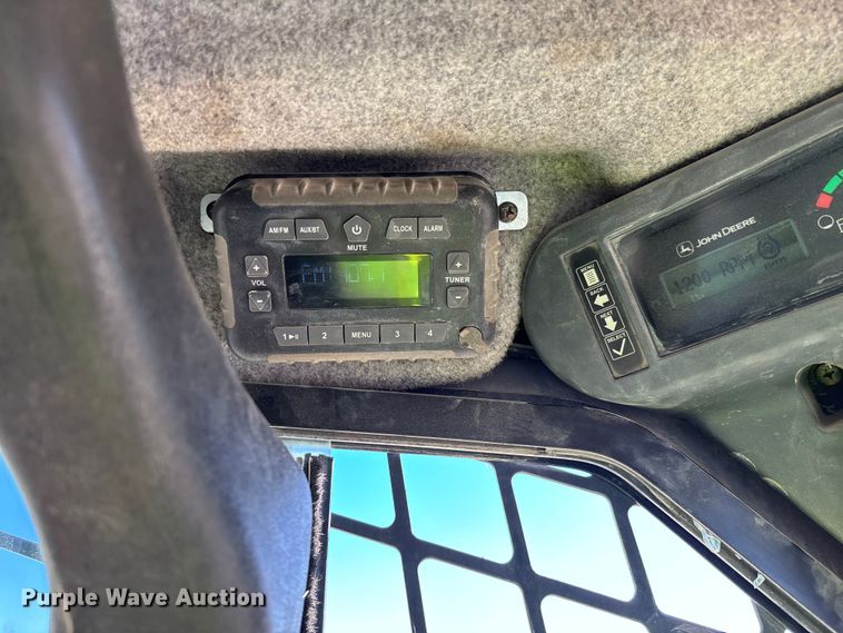 image for item YA1306 2021 John Deere 320G skid steer loader