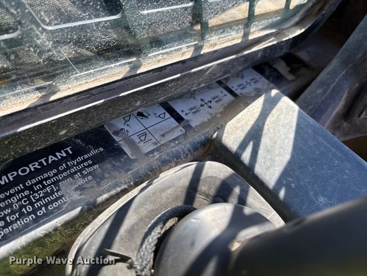 image for item YA1306 2021 John Deere 320G skid steer loader