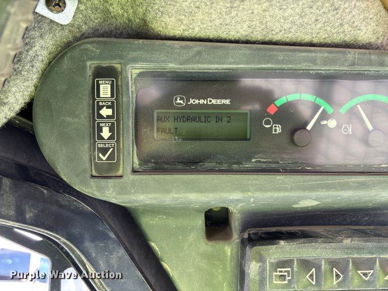 image for item YA1306 2021 John Deere 320G skid steer loader