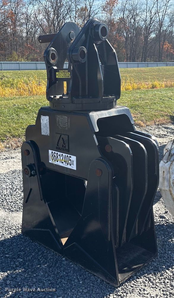 image for item YA1334 Builtrite excavator grapple