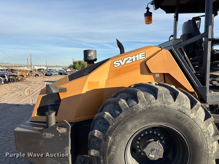 image for item YA1342 2020 Case SV211E single drum vibratory roller