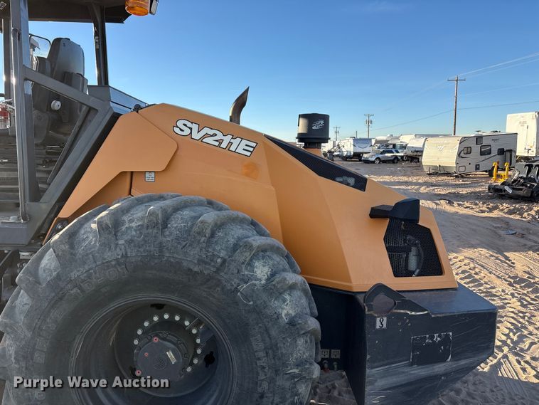 image for item YA1342 2020 Case SV211E single drum vibratory roller