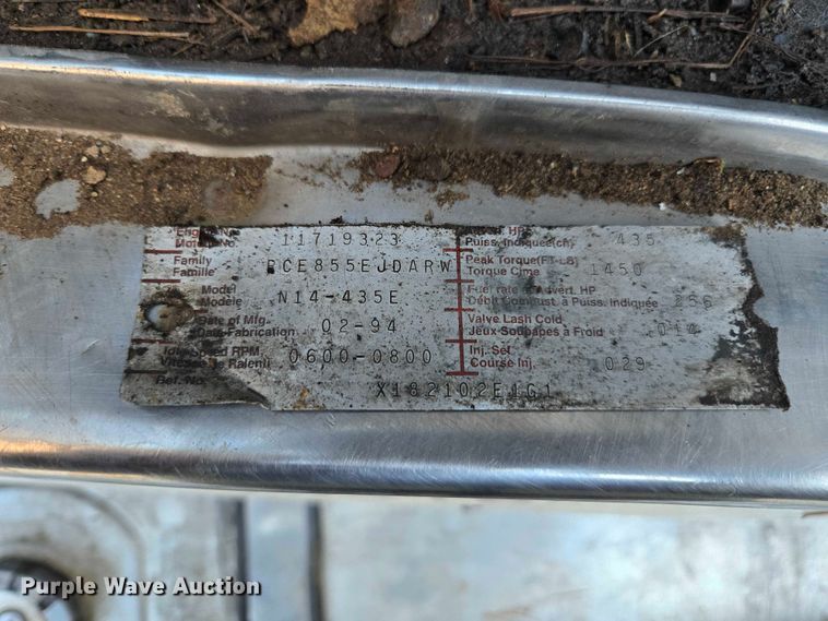 image for item YA1351 1994 Kenworth T800 dump truck