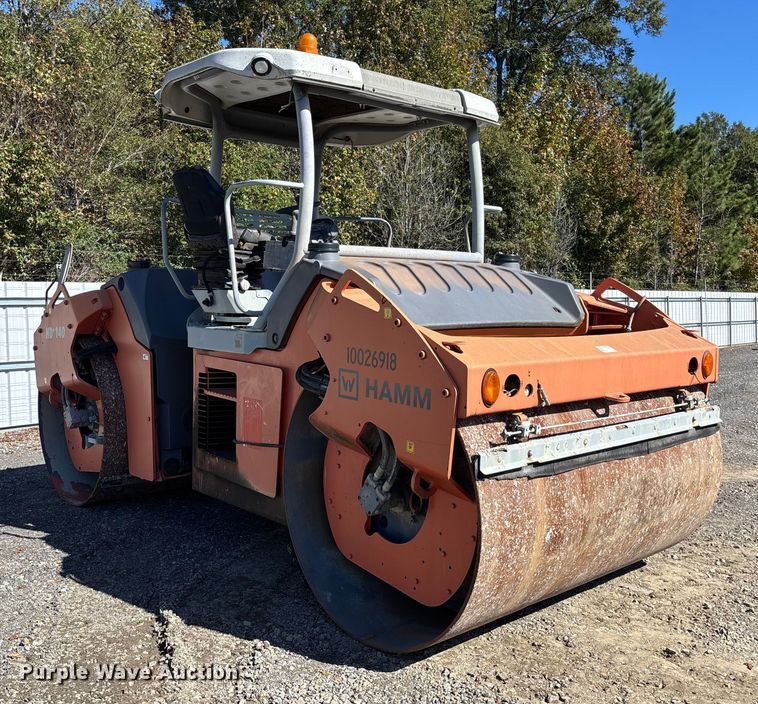 image for item YA1412 Hamm HD+140 double drum vibratory roller