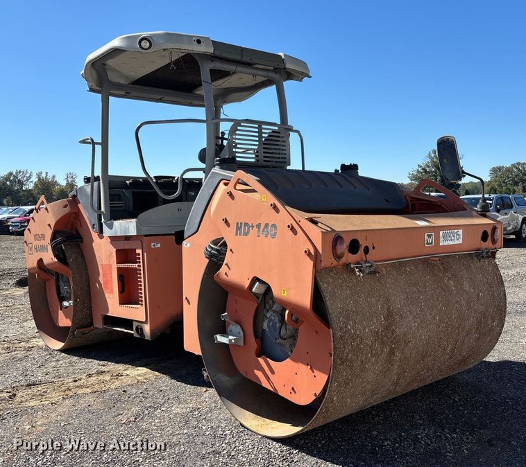 image for item YA1412 Hamm HD+140 double drum vibratory roller