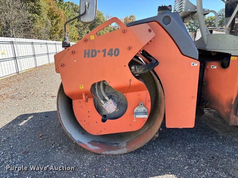 image for item YA1412 Hamm HD+140 double drum vibratory roller