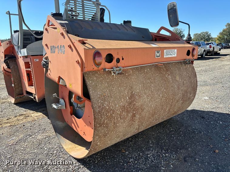 image for item YA1412 Hamm HD+140 double drum vibratory roller