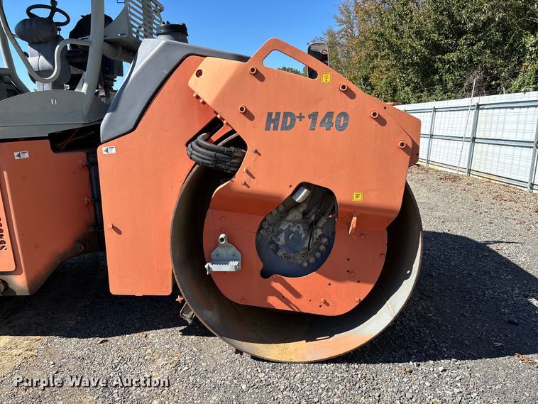 image for item YA1412 Hamm HD+140 double drum vibratory roller