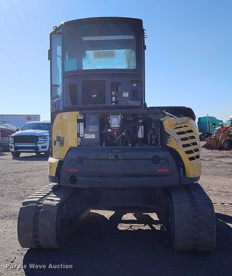 image for item YA1422 2020 Yanmar VIO55-6A mini excavator