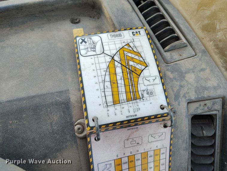 image for item YA1502 2004 Caterpillar TH560B telehandler