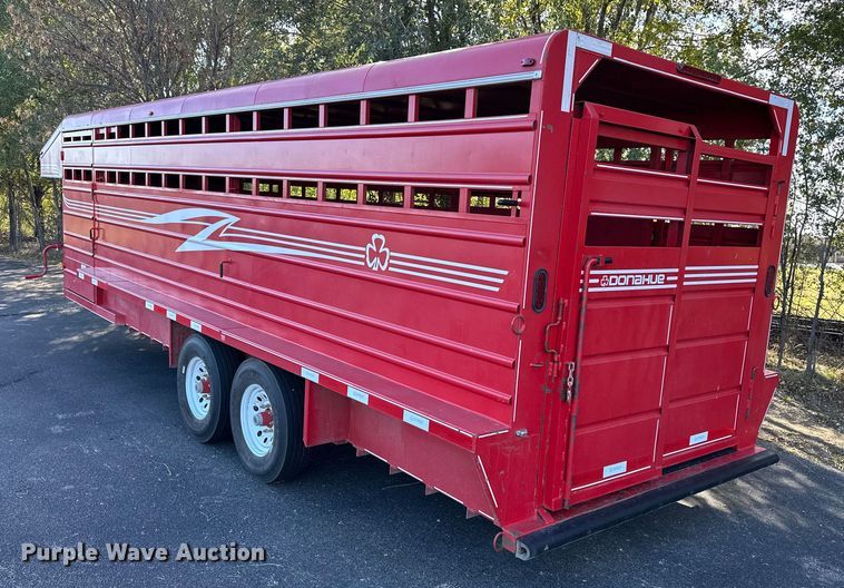 image for item DF8637 2021 Donahue SS720-4N livestock trailer